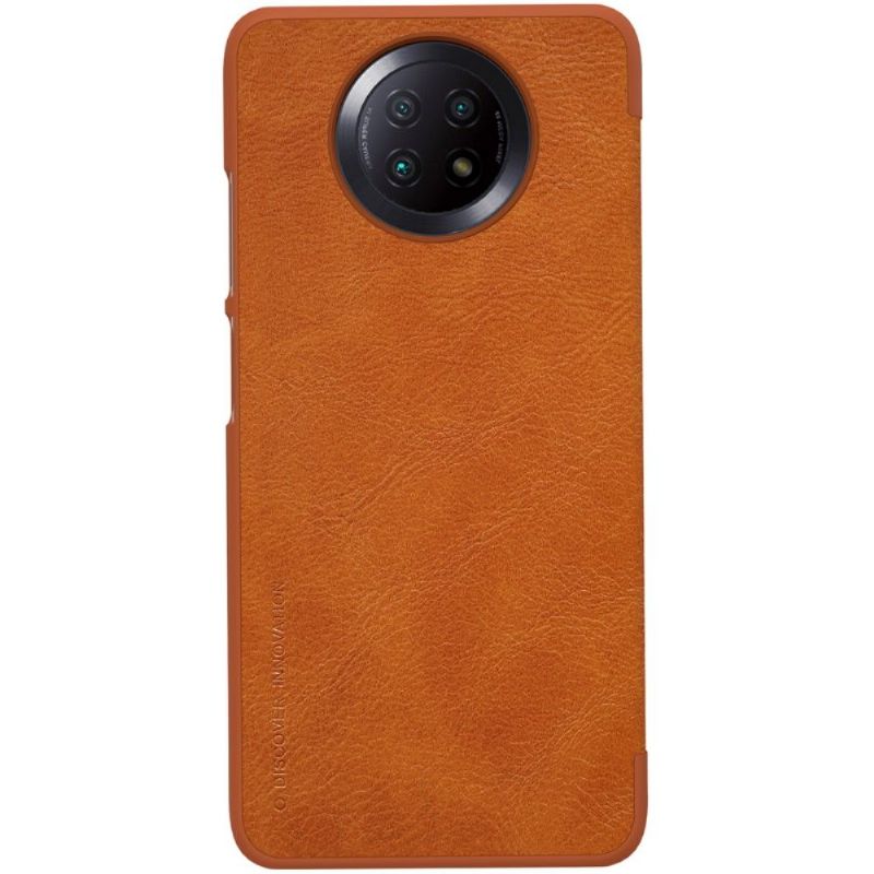 Flipové Pouzdro Na Xiaomi Redmi Note 9T Kožený Efekt Řady Qin