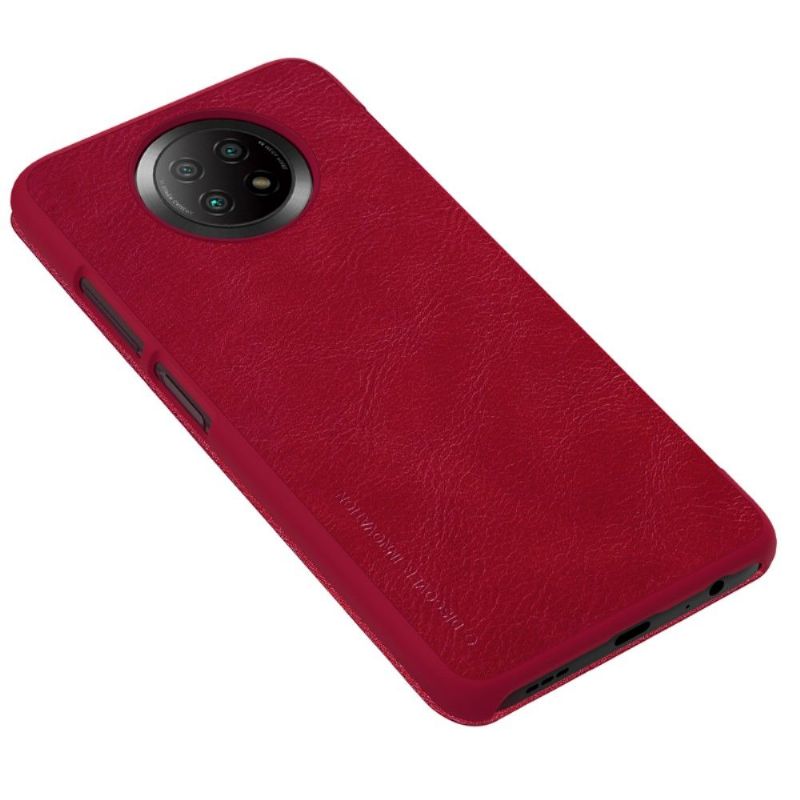 Flipové Pouzdro Na Xiaomi Redmi Note 9T Kožený Efekt Řady Qin