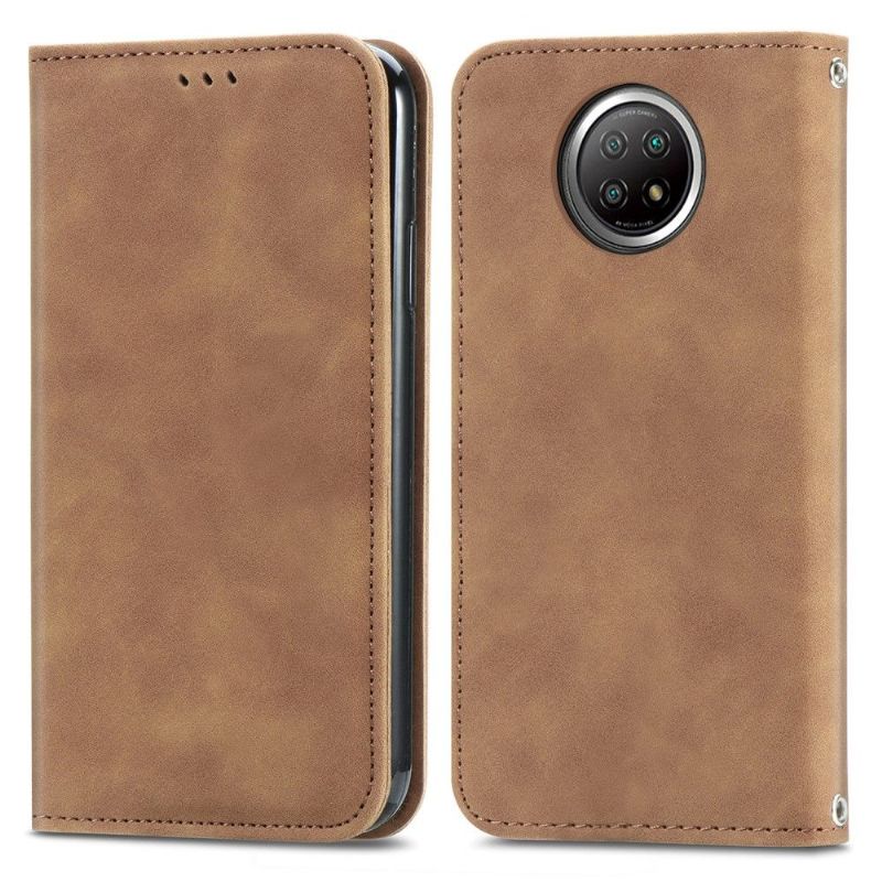 Flipové Pouzdro Na Xiaomi Redmi Note 9T Obchodní Retro
