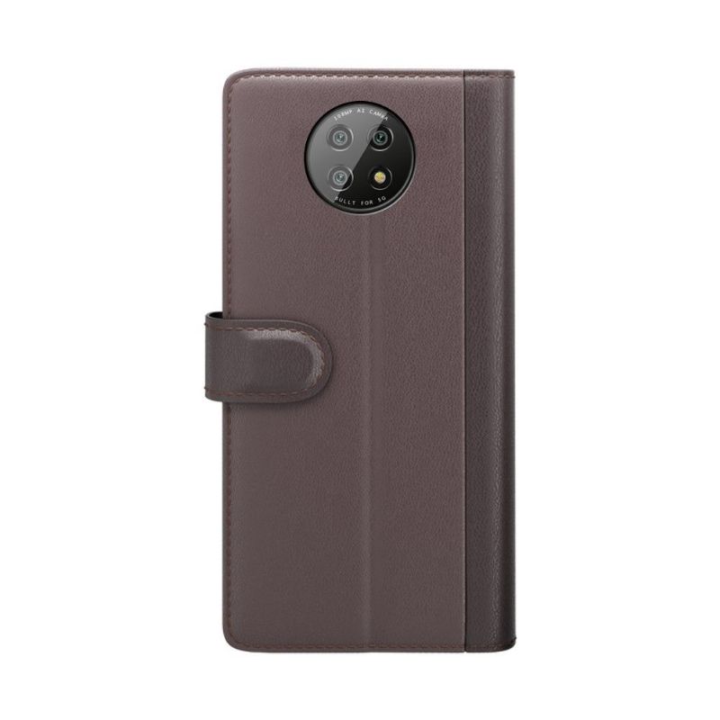 Flipové Pouzdro Na Xiaomi Redmi Note 9T Prémiová Kůže