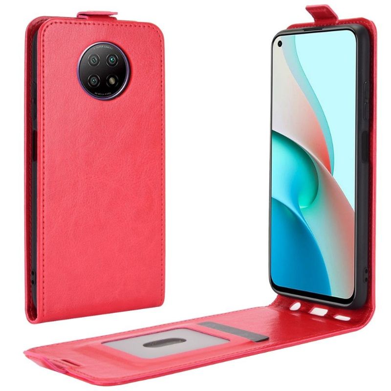 Kožené Pouzdro Na Xiaomi Redmi Note 9T Flipové Pouzdro Vertikální Umělá Kůže