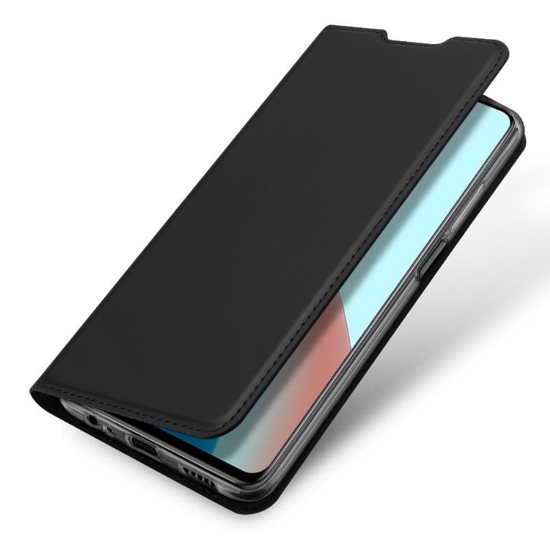Kožené Pouzdro Na Xiaomi Redmi Note 9T Obchodní Saténový Efekt