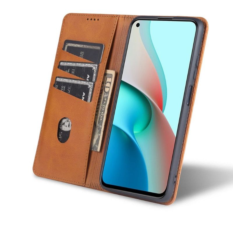 Pouzdra Na Xiaomi Redmi Note 9T Flipové Pouzdro Umělá Kůže Azns