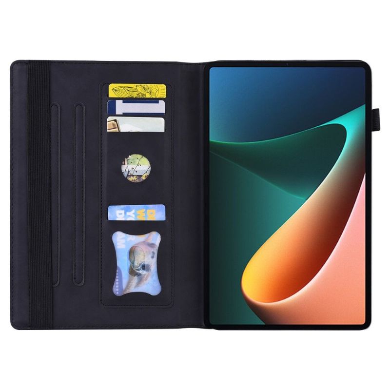 Flipové Pouzdro Na Xiaomi Pad 5 / Pad 5 Pro Premium S Držitelem Karty