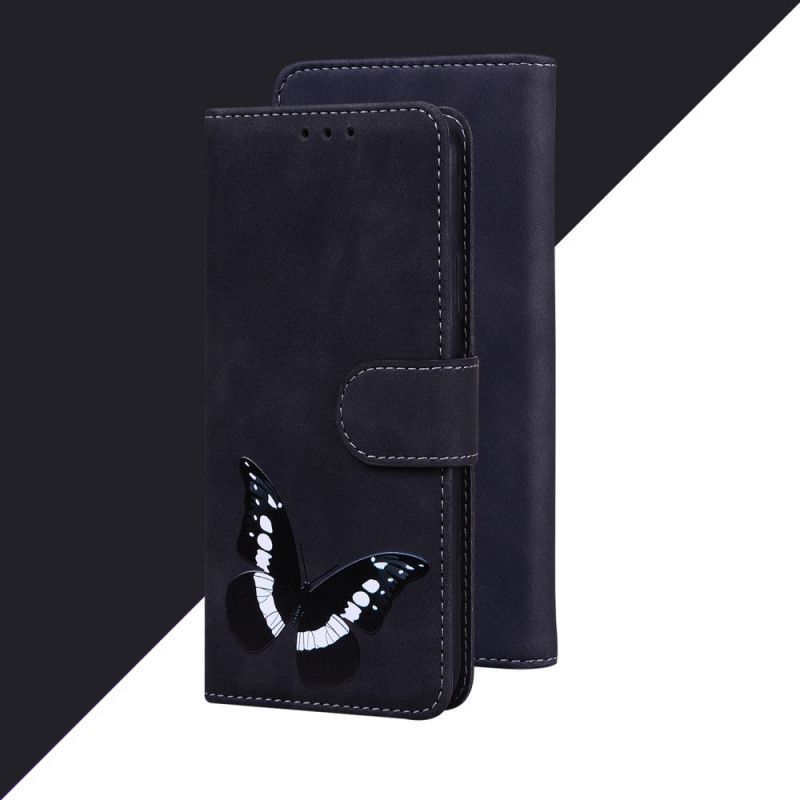 Flipové Pouzdro Na Moto G200 5G Skin-touch Butterfly