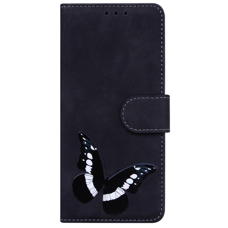 Flipové Pouzdro Na Moto G200 5G Skin-touch Butterfly