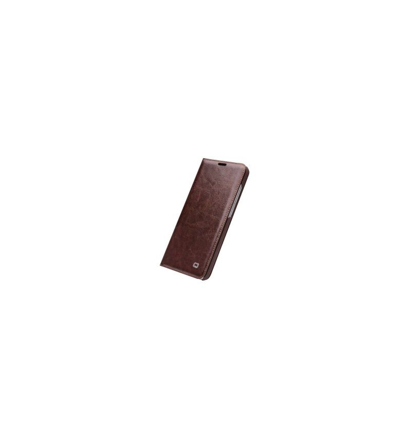Flipové Pouzdro Na Xiaomi Mi 8 Kůže Qialino - Hnědá