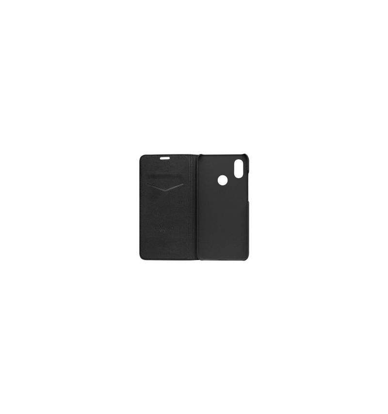 Flipové Pouzdro Na Xiaomi Mi 8 Originální Kůže Qialino - Černá
