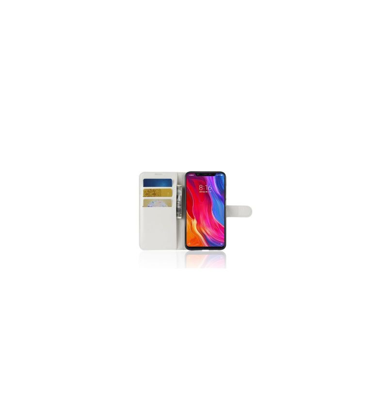 Flipové Pouzdro Na Xiaomi Mi 8 Stylový Kožený Držák Na Karty
