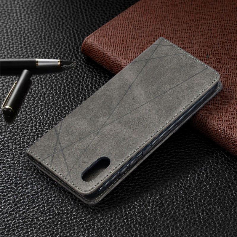 Flipové Pouzdro Na Xiaomi Redmi 9A Kožený Držák Na Karty Ve Stylu Célinia