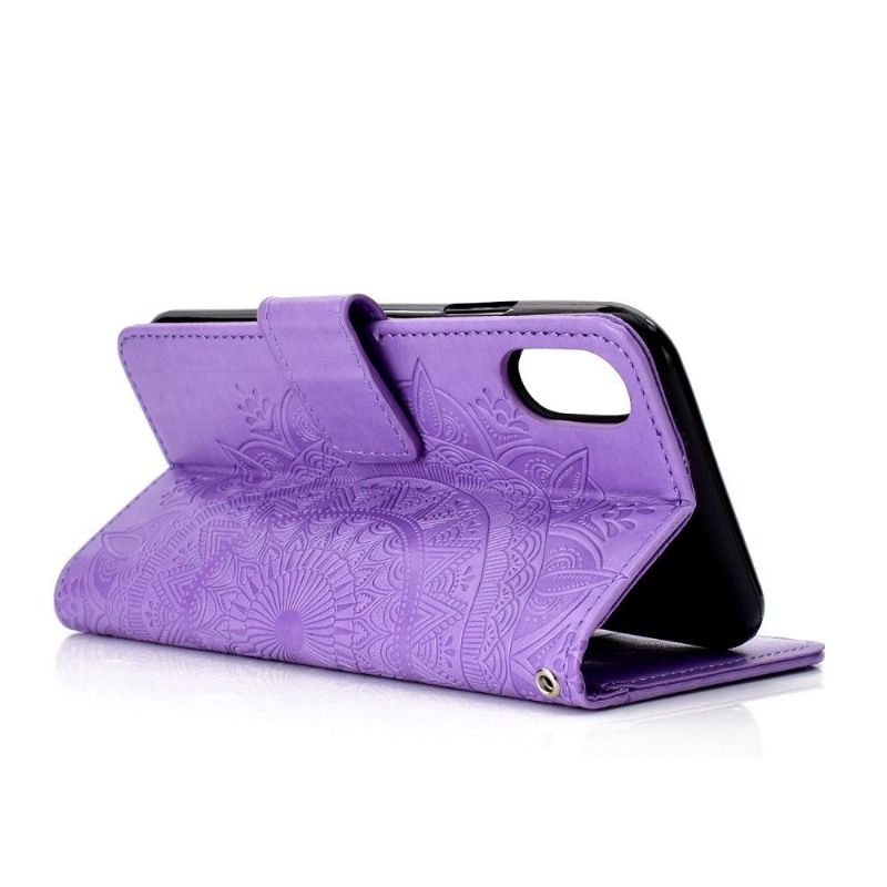 Flipové Pouzdro Na Xiaomi Redmi 9A Reliéfní Mandala