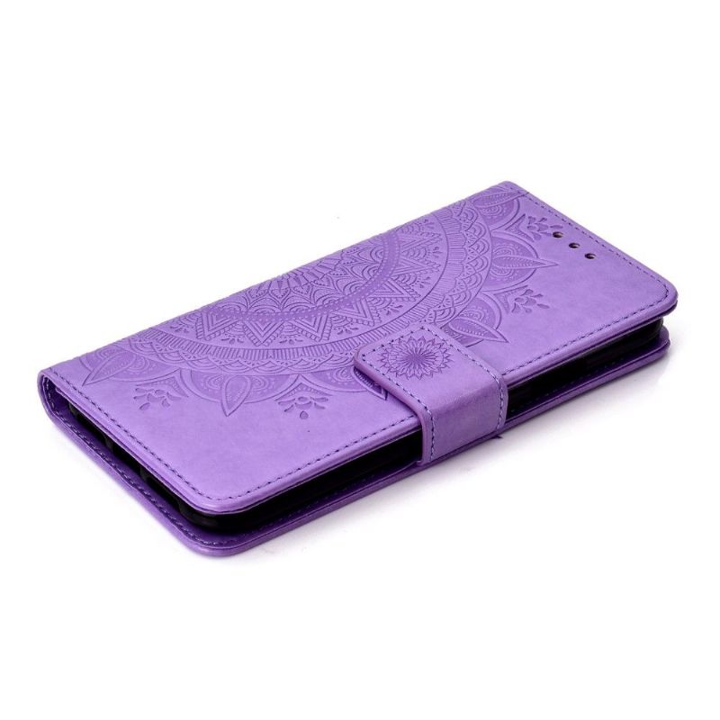 Flipové Pouzdro Na Xiaomi Redmi 9A Reliéfní Mandala