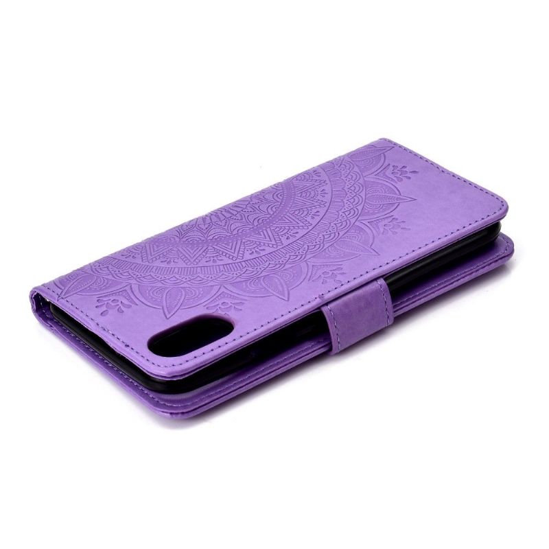 Flipové Pouzdro Na Xiaomi Redmi 9A Reliéfní Mandala