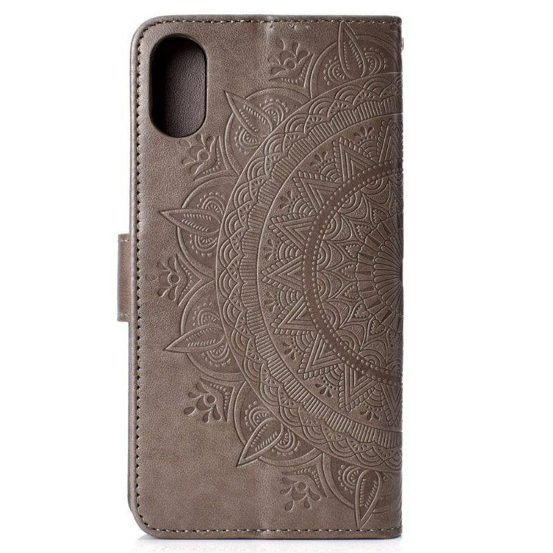 Flipové Pouzdro Na Xiaomi Redmi 9A Reliéfní Mandala