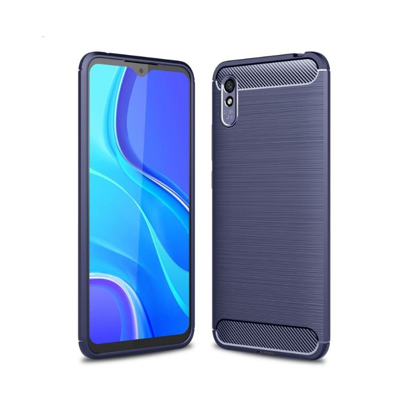 Kryt Na Xiaomi Redmi 9A Flexibilní Kartáčovaný Efekt
