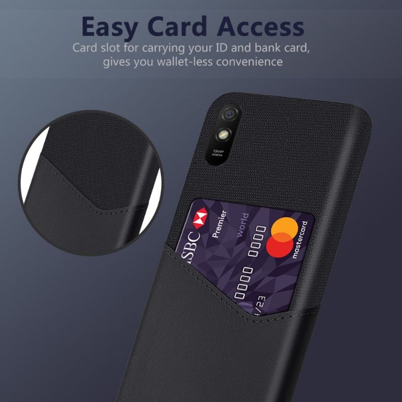 Kryt Na Xiaomi Redmi 9A Kožený Efekt Olympus