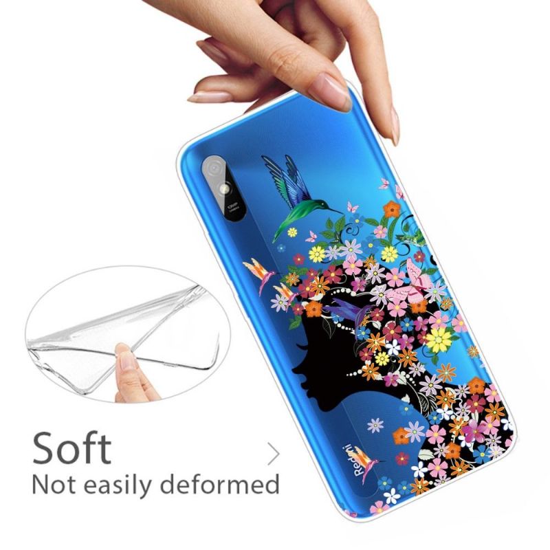 Kryt Na Xiaomi Redmi 9A Květ Kolibříka