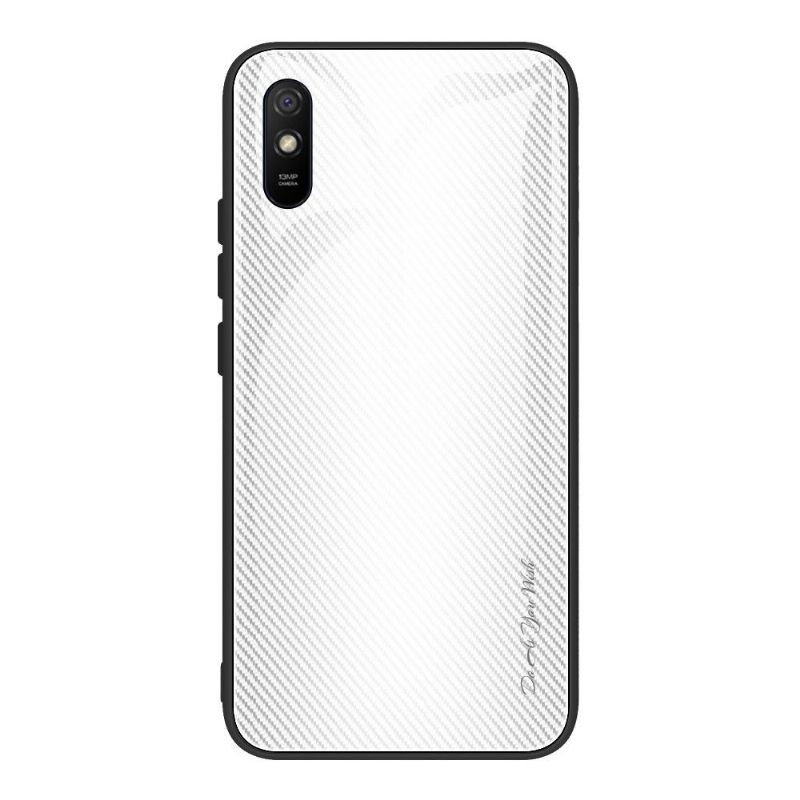 Kryt Na Xiaomi Redmi 9A Zadní Strana Z Uhlíkového Skla