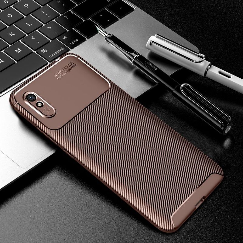 Kryty Na Mobil Na Xiaomi Redmi 9A Efekt Uhlíkových Vláken