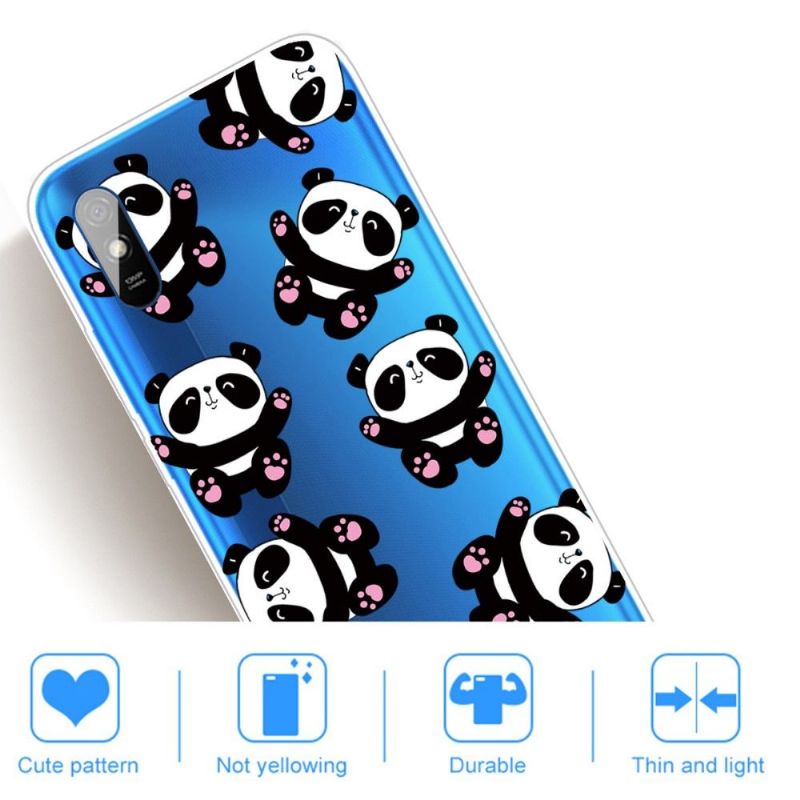 Kryty Na Mobil Na Xiaomi Redmi 9A Šťastné Pandy