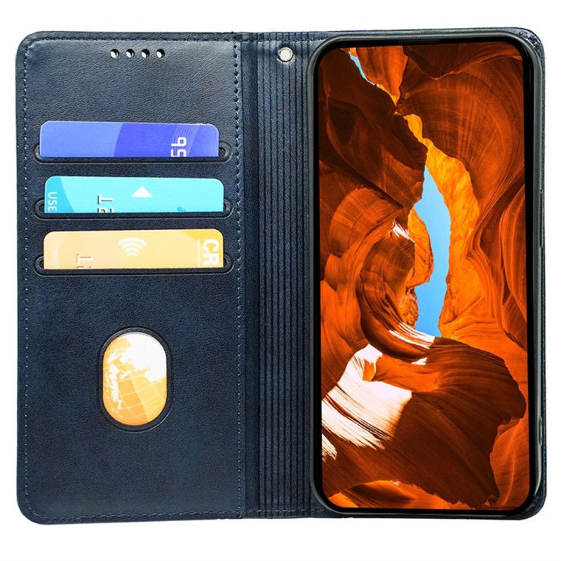 Kožené Pouzdro Folio Xiaomi 17 Pro Lemování