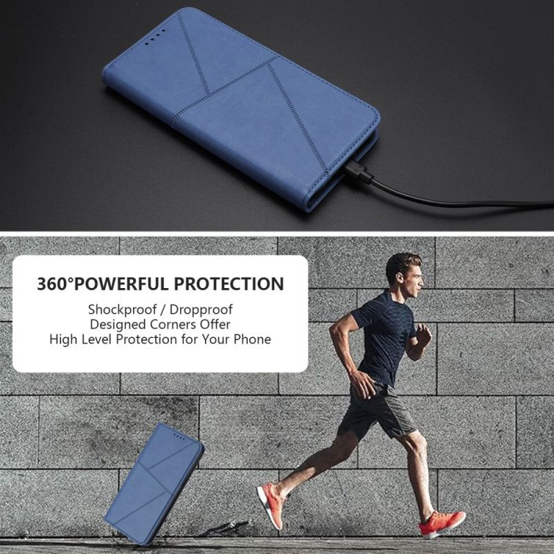 Kožené Pouzdro Xiaomi 17 Pro Liniový Design