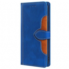 Kožený Kryt Xiaomi 17 Pro Květinový Vzor