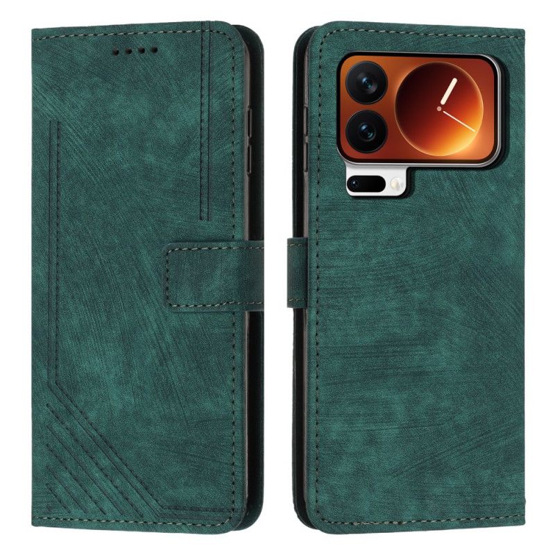 Kožený Kryt Xiaomi 17 Pro Retro Design