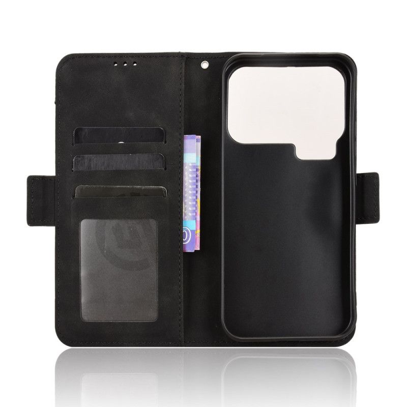 Kožený Kryt Xiaomi 17 Pro Sloty Pro Více Karet