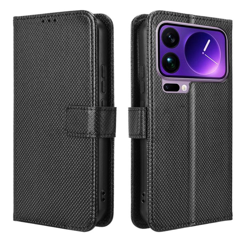 Kožený Kryt Xiaomi 17 Pro Texturovaná Umělá Kůže