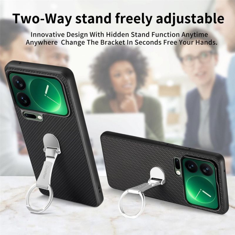 Kryt Xiaomi 17 Pro Držák Na Karty A Integrovaný Stojan