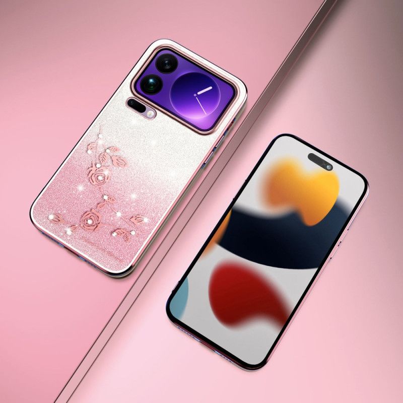 Kryt Xiaomi 17 Pro Kryty Na Mobil Květiny A Kamínky