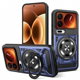 Kryt Xiaomi 17 Pro Magnetické Zapínání S Otočným Stojánkem