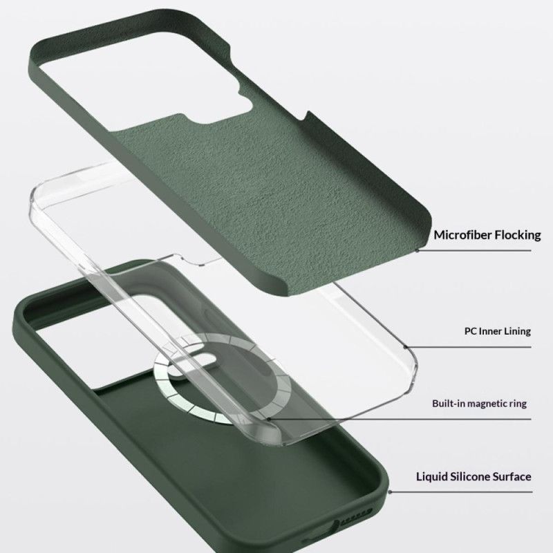 Kryt Xiaomi 17 Pro Magnetický Tekutý Silikon