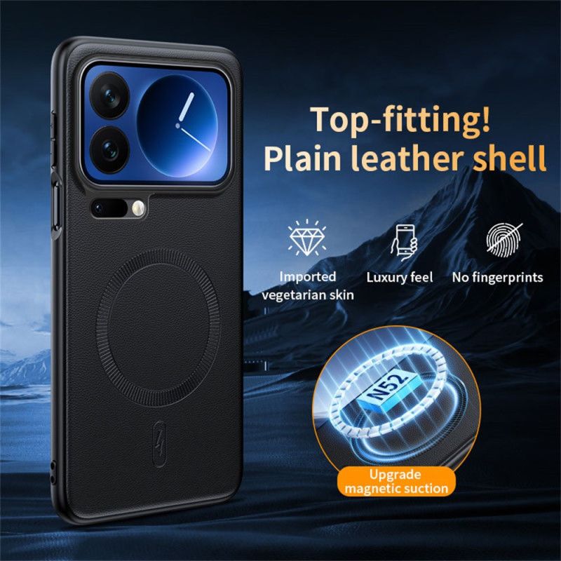 Kryt Xiaomi 17 Pro Magnetický Kryt Z Umělé Kůže