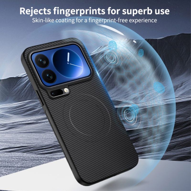 Kryt Xiaomi 17 Pro Magsafe Uhlíkové Vlákno