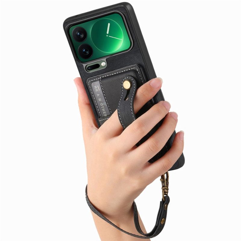 Kryt Xiaomi 17 Pro Přihrádky Na Karty A Popruh