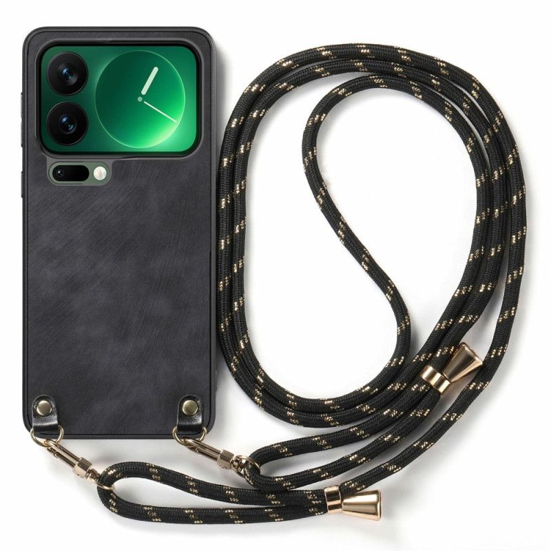 Kryt Xiaomi 17 Pro Retro Umělá Kůže