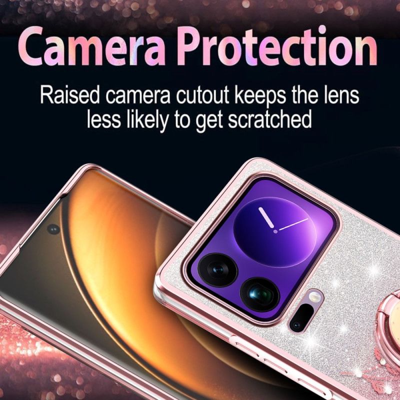 Kryt Xiaomi 17 Pro Stojan Na Prsteny S Kamínky