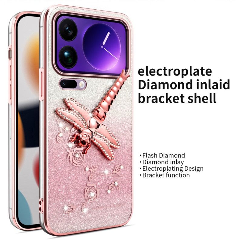 Kryt Xiaomi 17 Pro Stojan S Vážkou