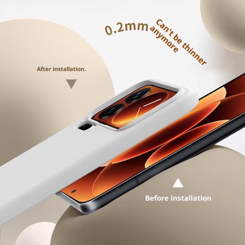 Kryt Xiaomi 17 Pro Tekutý Silikon A Zesílená Ochrana