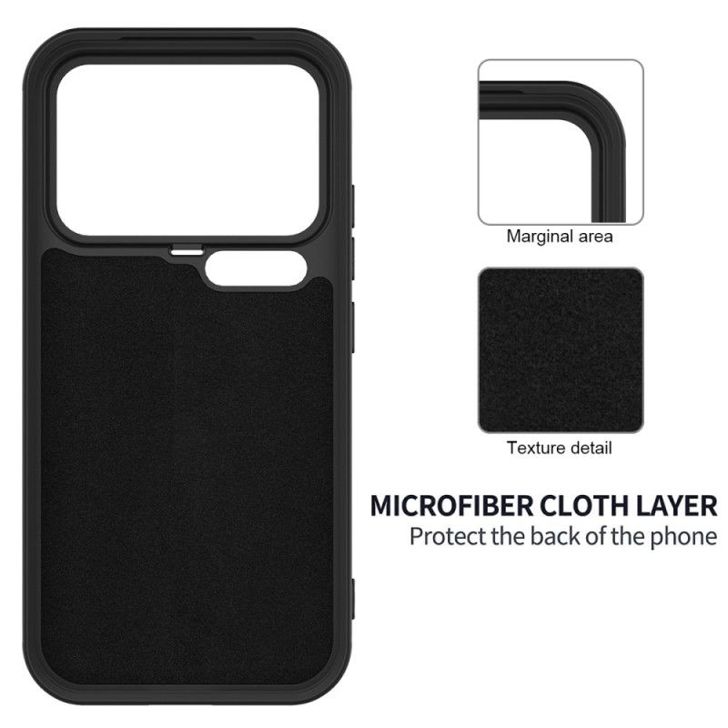 Kryt Xiaomi 17 Pro Tekutý Silikon Se Šňůrkou Na Krk