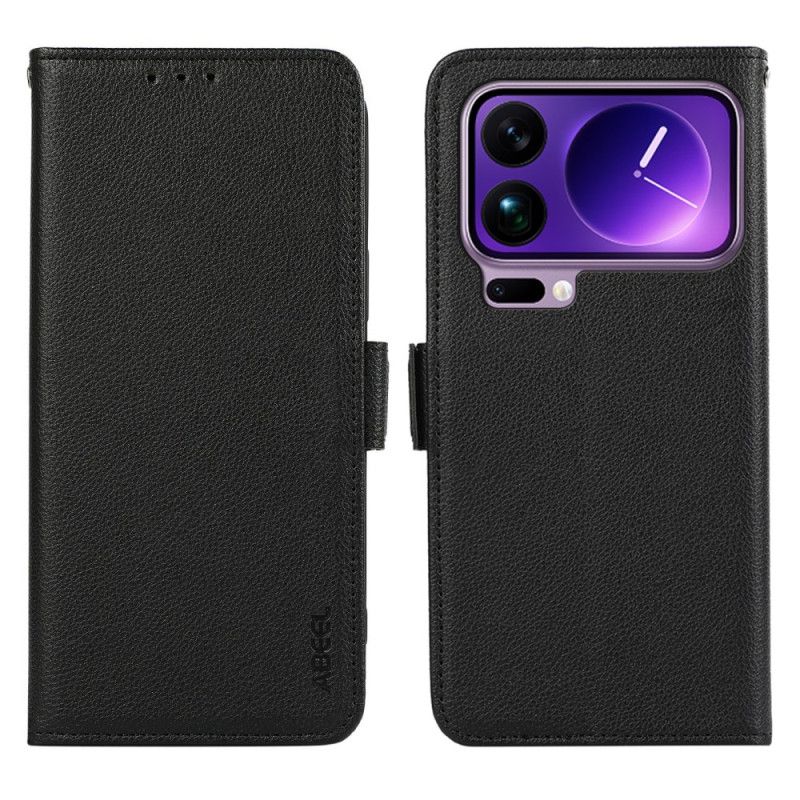 Peněženková Pouzdra Xiaomi 17 Pro Kryty Na Mobil Koženka Abeel