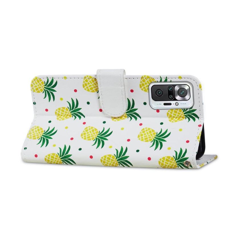 Flipové Pouzdro Na Xiaomi Redmi Note 10 Pro Ananas