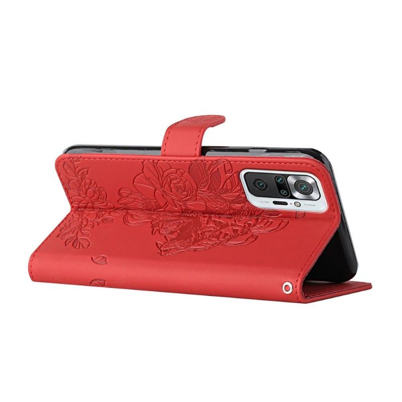 Flipové Pouzdro Na Xiaomi Redmi Note 10 Pro Design Tygra