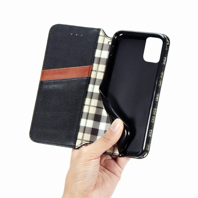 Flipové Pouzdro Na Xiaomi Redmi Note 10 Pro Držák Karty Kub Design