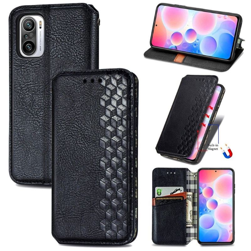 Flipové Pouzdro Na Xiaomi Redmi Note 10 Pro Držák Karty Kub Design
