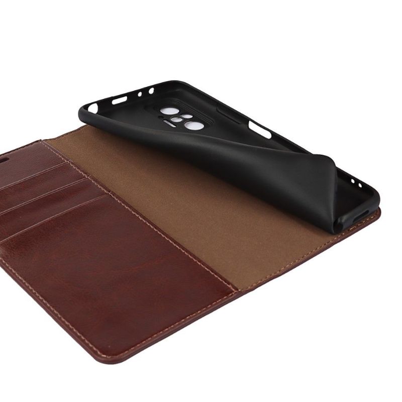 Flipové Pouzdro Na Xiaomi Redmi Note 10 Pro Funkce Podpory Koženého Držáku Karty