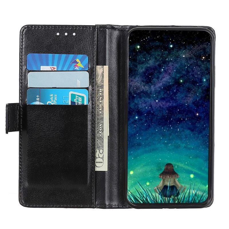 Flipové Pouzdro Na Xiaomi Redmi Note 10 Pro Kožený Efekt S Nýty