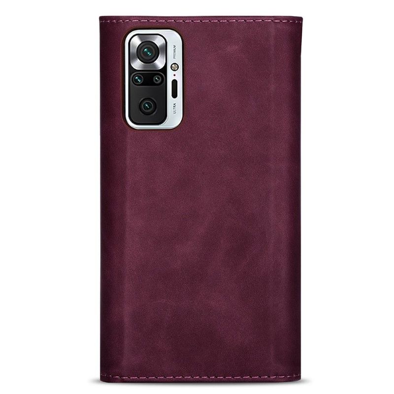 Flipové Pouzdro Na Xiaomi Redmi Note 10 Pro Peněženkové Pouzdro Kožený Efekt N.bekus